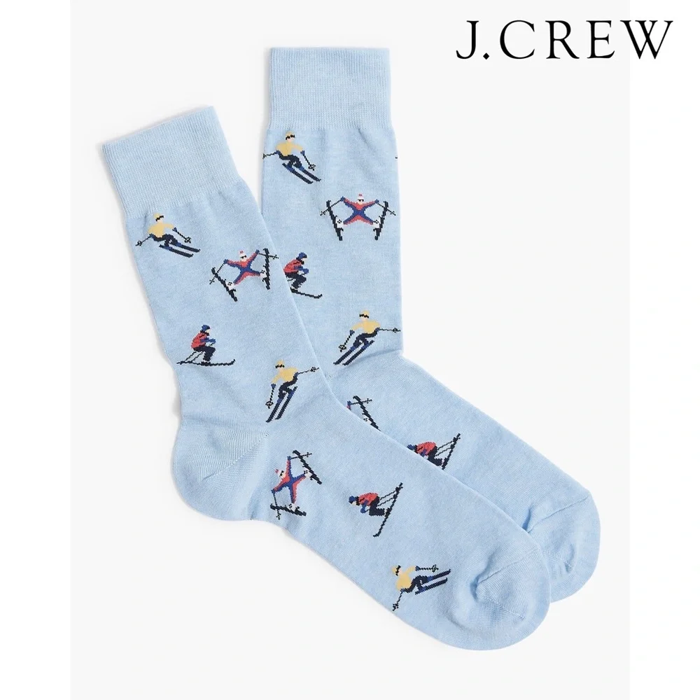 J. Crew Blue Casual Skiing Socks